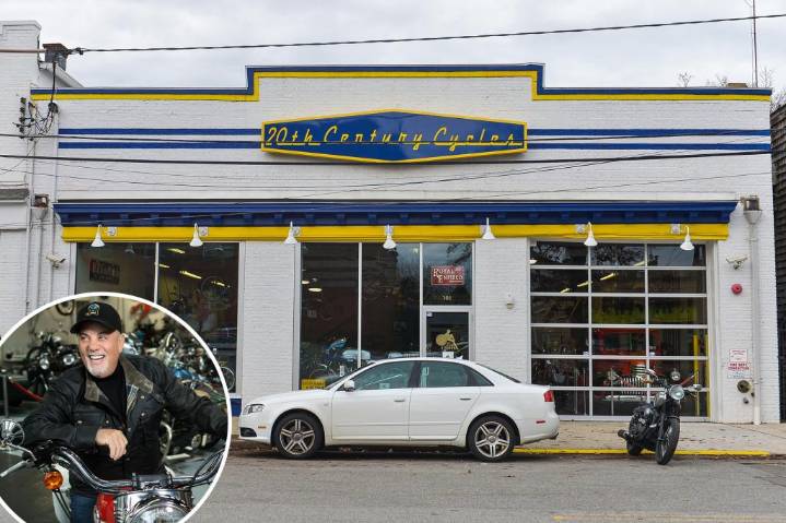 Billy Joel to close Long Island motorcycle shop after brain disorder diagnosis