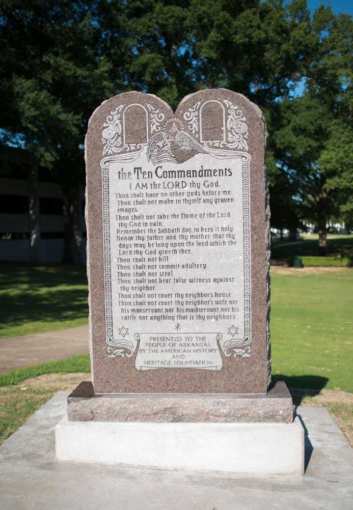 Federal judge stops Ten Commandments law from taking effect pending lawsuit
