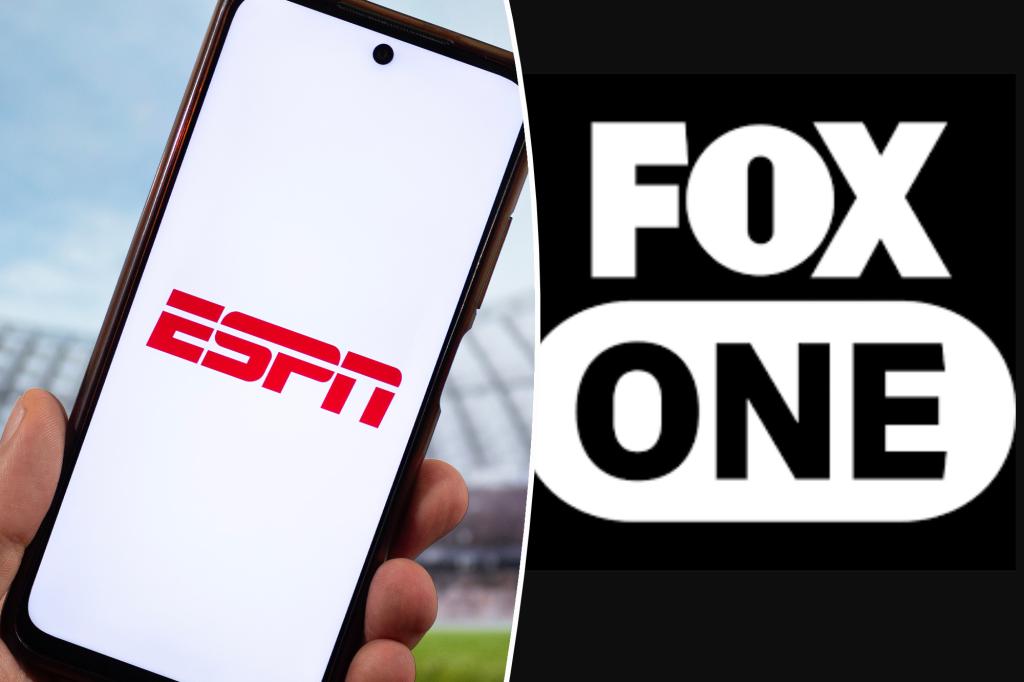 Fox, Disney join forces to bundle new ESPN and FOX One streamers