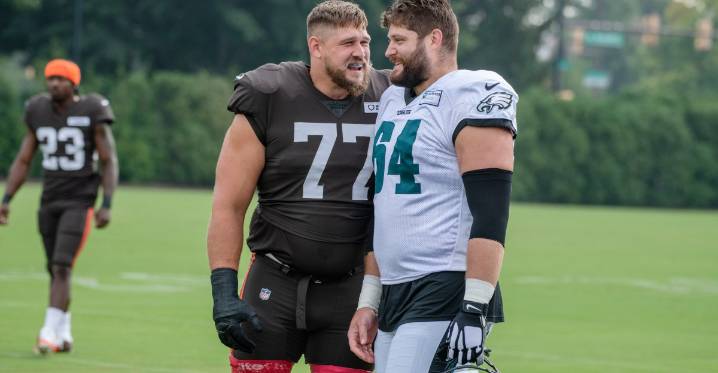 Eagles-Browns joint training camp practice: Live updates from the second day