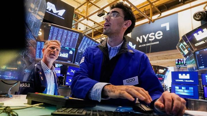 Wall Street finishes its latest winning week with a fade