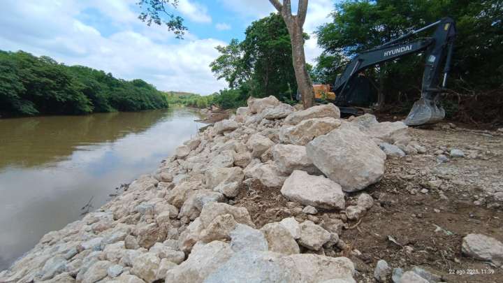 Inicia Conagua obras de protección en el río Puxcatán