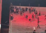 Se mancha de sangre la Copa Sudamericana