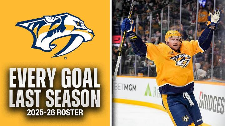 Los goles de los Predators