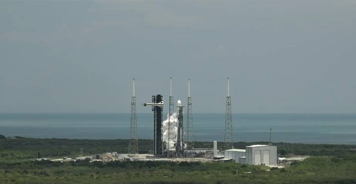 SpaceX aims to send up more of competitor Amazon’s internet satellites