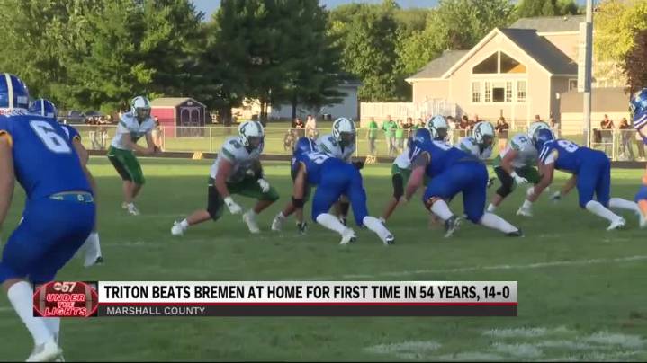 Triton beats Bremen at home for the first time in 54 years under new head coach