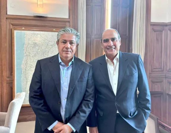 Francos recibió a Figueroa: "estamos trabajando en la compensación de la deuda de Nación con Neuquén"