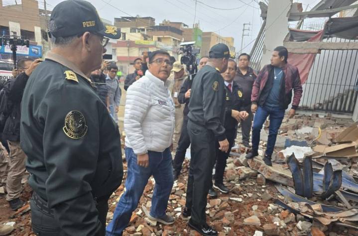 Ministro del Interior tras explosión en Trujillo: "Es una disputa entre organizaciones criminales"
