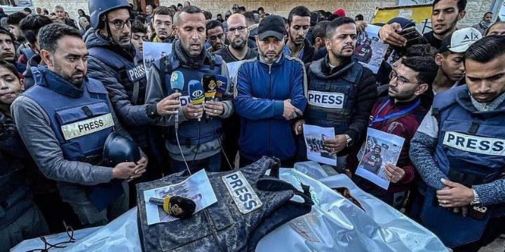 Gaza: Asesinato de periodistas siembra dudas sobre la Libertad de Prensa