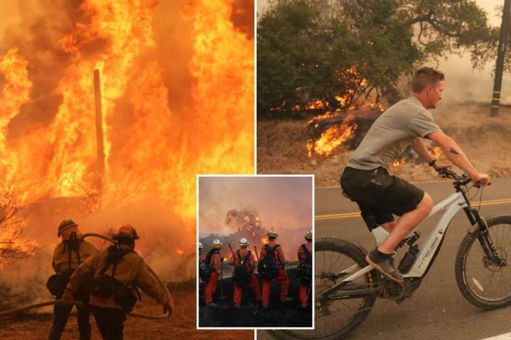 Southern California wildfire grows from 50 acres to over 1,000 acres in just hours