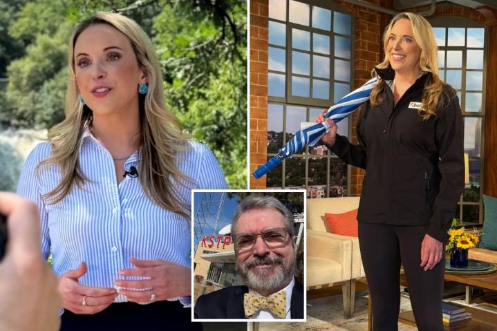 Fired Minnesota TV meteorologist claims boss pushed her to wear tight