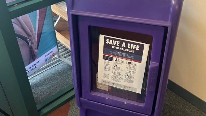 Baltimore County Public Library introduces self-serve Naloxone receptacles