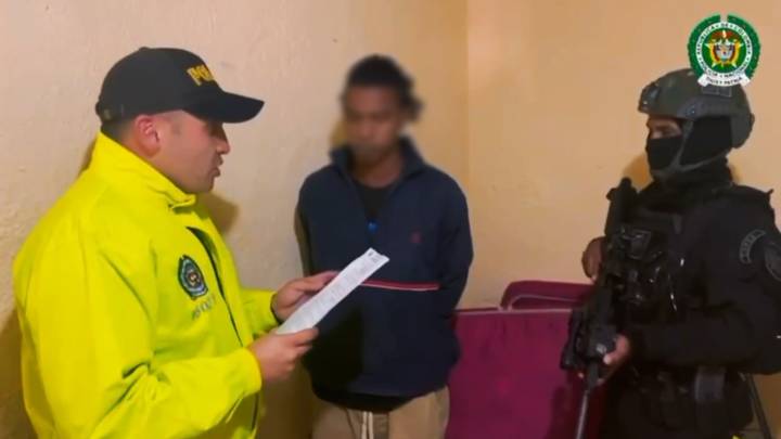 Capturado alias ‘Totoy’, presunto sicario del ‘Clan del Golfo’ responsable del atentado contra policías en Cartagena