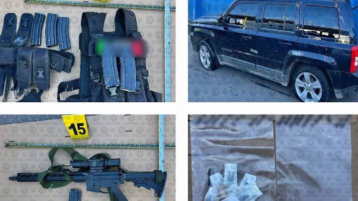 Detenidos por armas y restos humanos en Irapuato enfrentan proceso federal