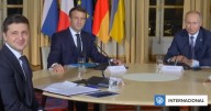 Ocurrió en 2019 en París: así fue la única vez que Putin y Zelenski se reunieron cara a cara