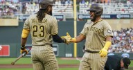Díaz homers twice as Padres beat Twins 12