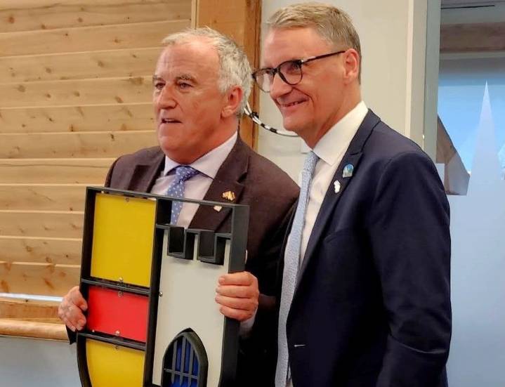 Belleville welcomes twin-city Lahr Mayor Ibert for exchange visit