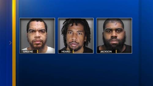 3 arrested for thefts targeting Philadelphia