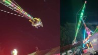 Ocho Personas Estuvieron Atrapadas en las Alturas por Falla de un Juego Mecánico en Puebla