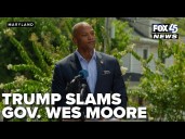 Wes Moore digs in as Trump, Baltimore police union rip his National Guard refusal