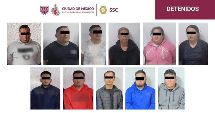 Detienen a 11 narcos, decomisan mil dosis catean distribuidores de droga   