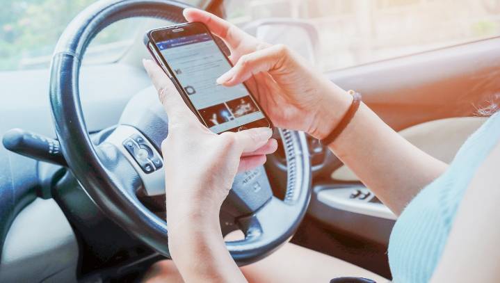 Woman Asks Jesus To Take The Wheel While She Checks Facebook Real Quick