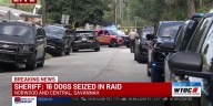 Drugs, guns, money, and 13 dogs seized in Savannah raid; multiple people arrested