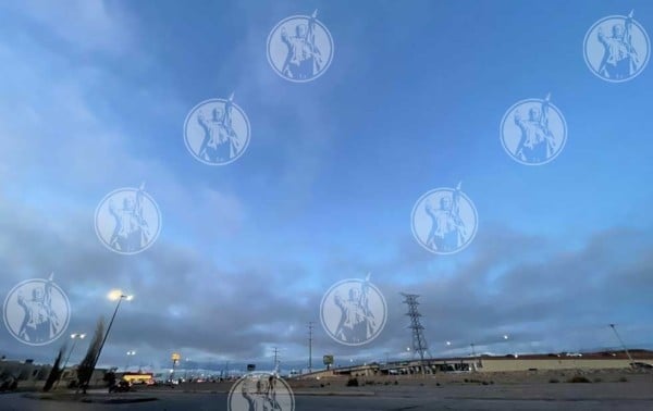 Registra Juárez 37°C con cielos parcialmente nublados