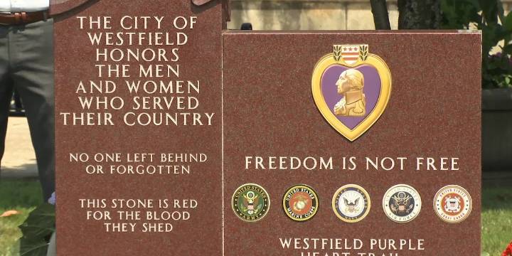 Westfield holds Purple Heart recognition ceremony