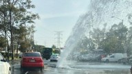 Fugas de agua en CDMX causan socavones, hundimientos y desabasto