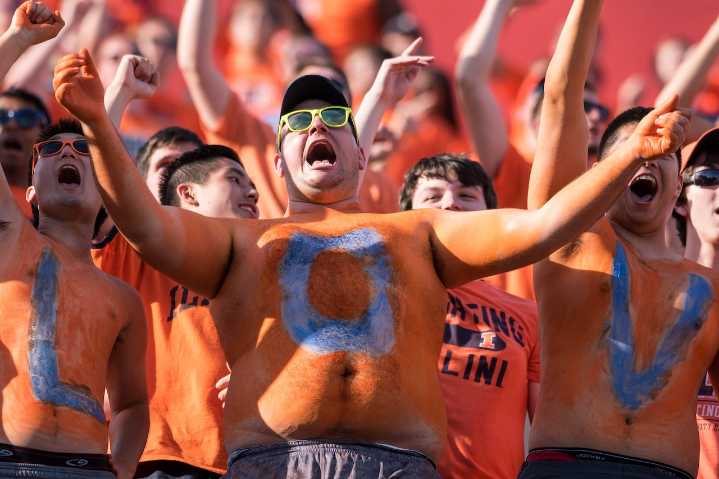Where to watch Illinois Fighting Illini college football game against Western Illinois streaming live on demand today; kickoff time, TV, odds
