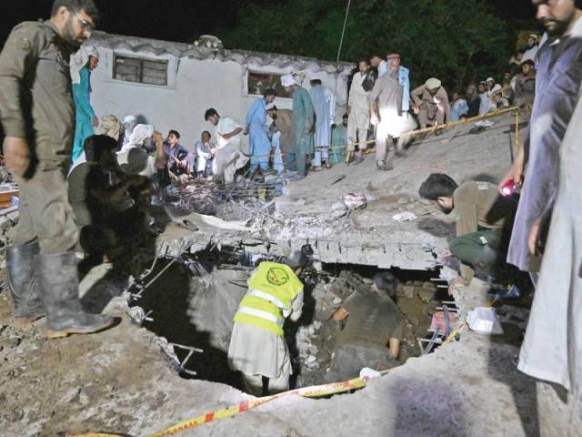 Rain fury claims 25 lives in Swabi