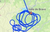 Dron de EU sobrevuela Valle de Bravo; lo hace a petición de México: SSPC