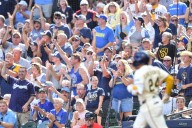 With a 12-win game streak, Brewers give their fans something else to cheer about — free burgers