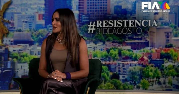 Alessandra Rojo de la Vega convoca a marcha en CDMX "para levantar la voz ante las injusticias"