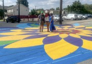 Rankin pavement mural an anchor for an arts movement