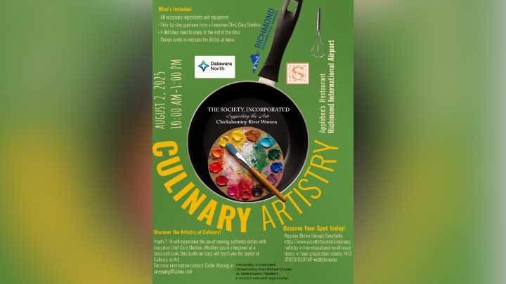 Culinary Artistry Workshop inspiring young chefs at Richmond International Airport this weekend