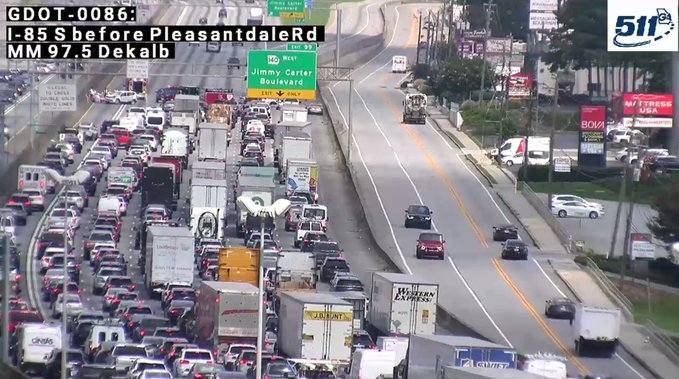 Major Crash on I-85 in Gwinnett: Here’s What Happened