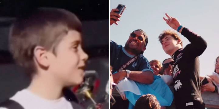 “¡Sigamos soñando!”: el emotivo video que Alpine le dedicó a Franco Colapinto