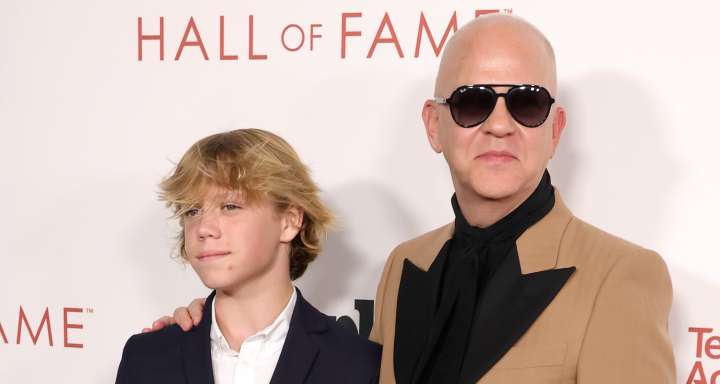 Ryan Murphy Makes Rare Red Carpet Appearance With Son Logan at TV Academy Hall of Fame Ceremony | Leslie Grossman, Logan Miller Murphy, Ryan Murphy, Sarah Paulson | Just Jared: Celebrity News and Goss