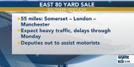 East 80 yard sale