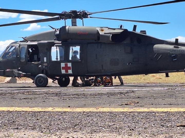 Man airlifted from Petit Grepon after fall, leg injuries