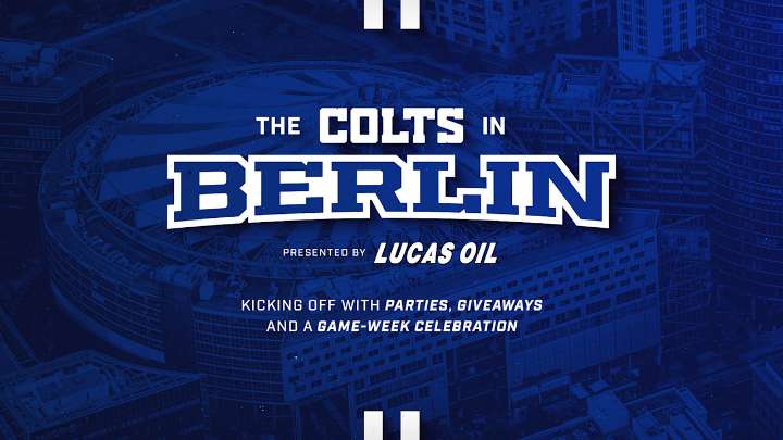 Colts & Das Center to host football fan zone in advance of 2025 Berlin Game