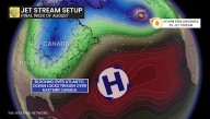 A radical temperature shift takes shape for the end of August