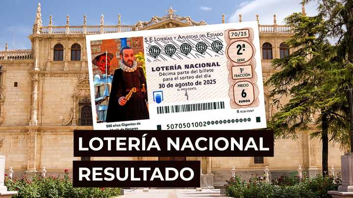 Sorteo Lotería Nacional hoy, en directo: Comprobar décimo del sábado 30 de agosto