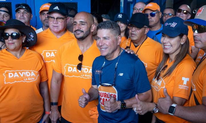 Raymond Arrieta arranca bien acompaña’o su caminata por los pacientes de cáncer