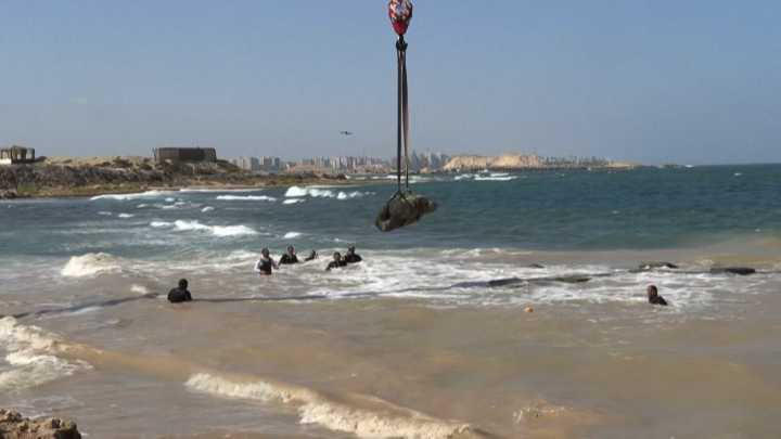 Egypt reveals 2,000-year-old sunken artefacts