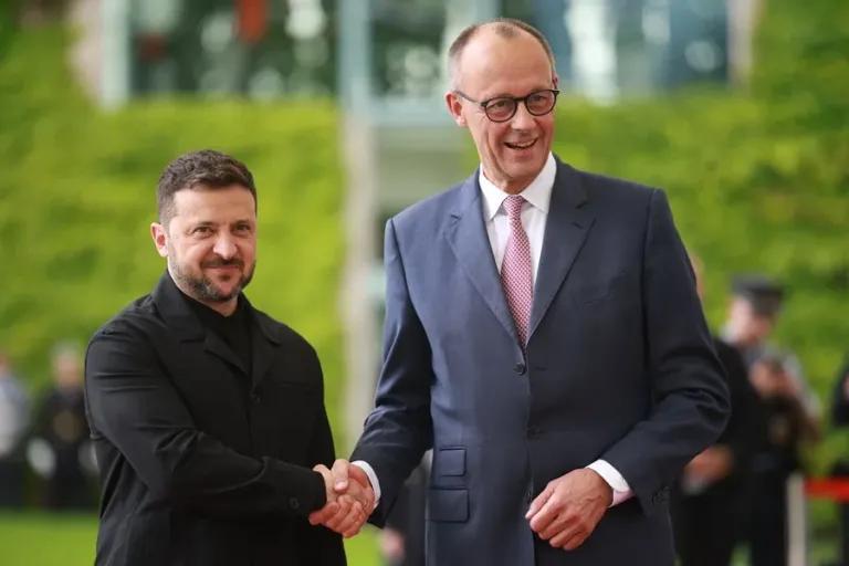 Los líderes europeos acercan posturas con Zelenski antes de hablar con Trump