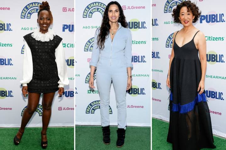 Shakespeare in the Park's 'Twelfth Night' opening night: Lupita Nyong'o, Padma Lakshmi, Sandra Oh and more