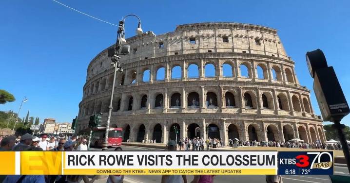 ArkLaTex travelers visit the Colosseum in Rome